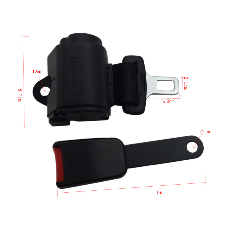 Wholesale Automatic Retractable Heli Hangzhou Forklift Tcm Liugong Longgong Forklift Passenger School Bus Self-Locking Two-Point Safety Belt