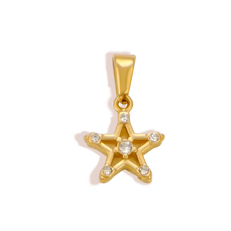 3g Weight Pendant Jewelry Making Type 13.3*20.7mm Jewelry Making Size Real Gold Plated Plating Material Zircon Inlay Material DIY Jewelry Accessories Classification 1 Piece Quantity 304 Stainless Steel Material Star, Heart Shape, Butterfly Pattern All Seasons Season Polished Finish IG Style Style Waterproof Non Tarnish, Inlay Craft 1 Piece 13.3*20.7mm 304 Stainless Steel Zircon Real Gold Plated Star Heart Shape Butterfly Polished Pendant DIY Jewelry Accessories 14