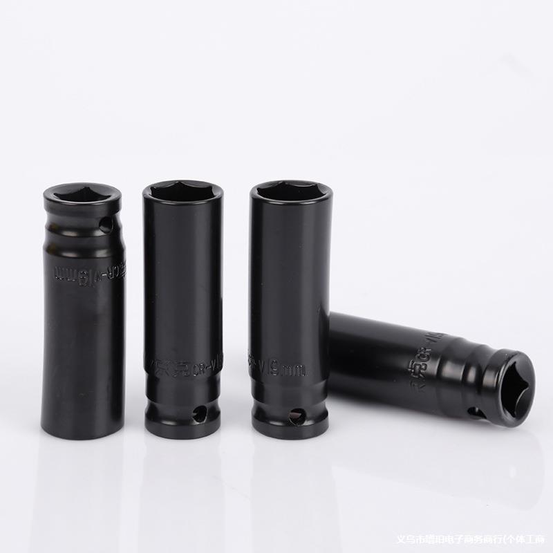中性电泳铬钒钢1/2系列锂电气动加长六角套筒78mm长.量大可印牌