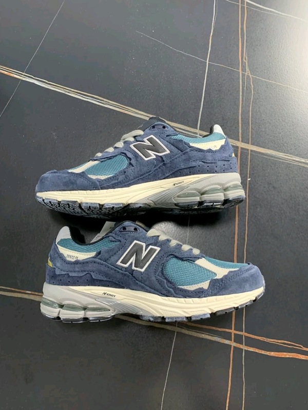 NB2002复古织物支撑减震耐磨低帮休闲城市通勤跑步男女同款幻影黑|undefined