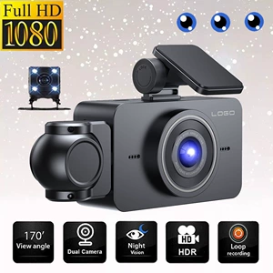 Yeni 1080P HD Gecə Görüşlü, Üç Qeydli, WIFI-lı 3 düym Videoqeydci