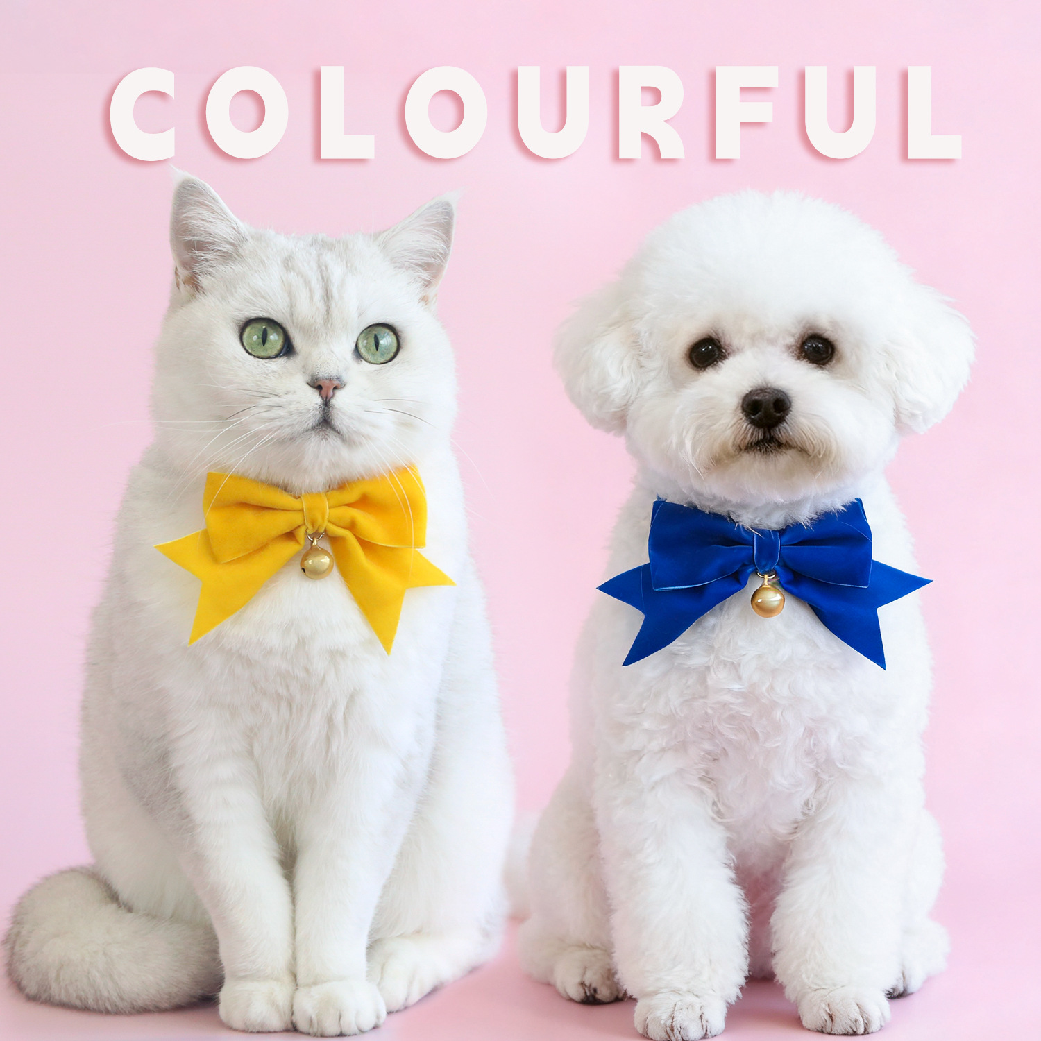 Navidad Año Nuevo gatos cachorros princesas cumpleaños corbata corbata anti-asfixia collar