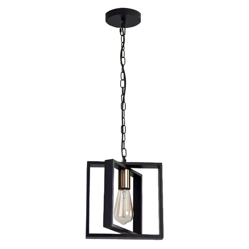 Retro industrial americano pastoral campo candelabros de hierro forjado transfronterizos restaurante cocina café bar lámparas