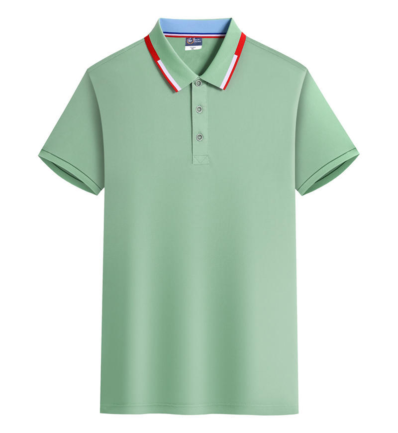 Camiseta de la empresa Camiseta publicitaria del empleado Ropa de trabajo de manga corta Ropa de trabajo Polo Camisa de logotipo impresa personalizada solapa