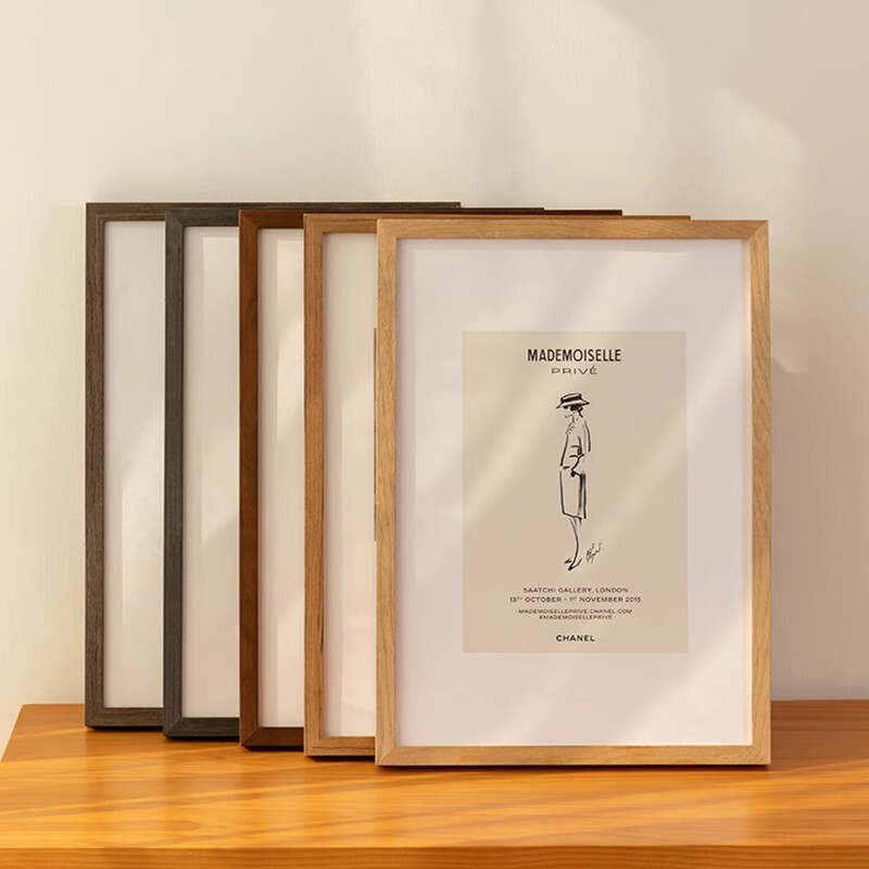 Qianhong Simple Wall Hanging Solid Wood Photo Frame Beautiful Sketch Oil Painting Mounted Large Size Picture Frame 12 16 Inch a3a4 Qianhong Simple Wall Hanging Solid Wood Photo Frame Beautiful Sketch Oil Painting Mounted Large Size Picture Frame 12 16 Inch a3a4