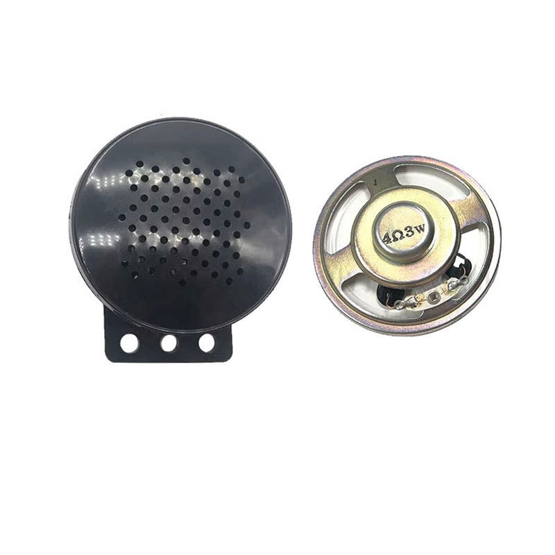 57mm 2インチ防水4ユーロ3Wケース付きスピーカーケース8ユーロ0.5/1W/2WスピーカープラスチックABS部品|undefined