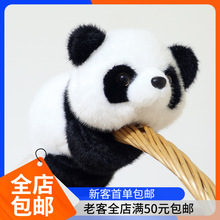 豪伟达趴趴圈啪啪圈玩偶手腕熊猫毛绒玩具布娃娃小熊公仔儿童礼物