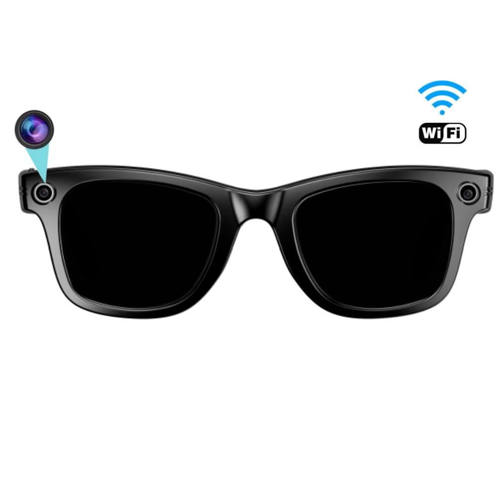 Gafas de sol negras 800W