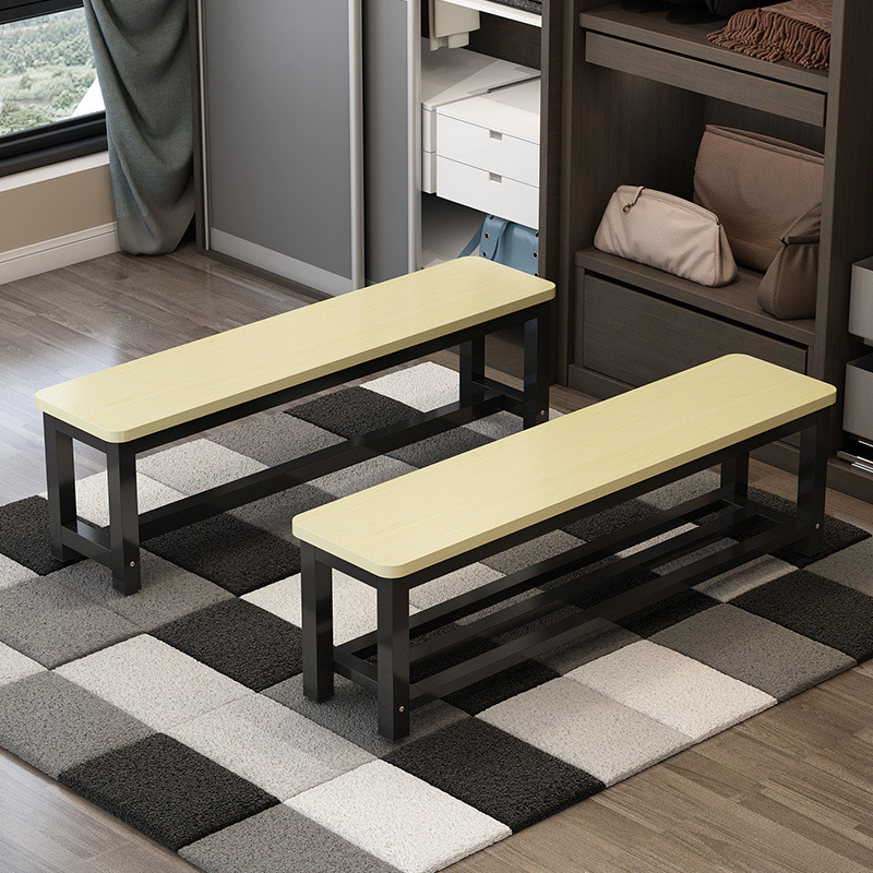 Fábrica directa taburete de zapatos taburete de vestuario de baño mesa de comedor tienda de ropa de fitness campo image 17
