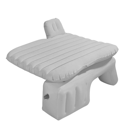 3/7 Sitting and Lying Car Vehicle-mounted inflatable bed - two-seater-flocked-gray