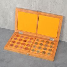 批发休闲娱乐 中国象棋棋盘 楠竹折叠象棋抽屉式象棋盘棋子套装