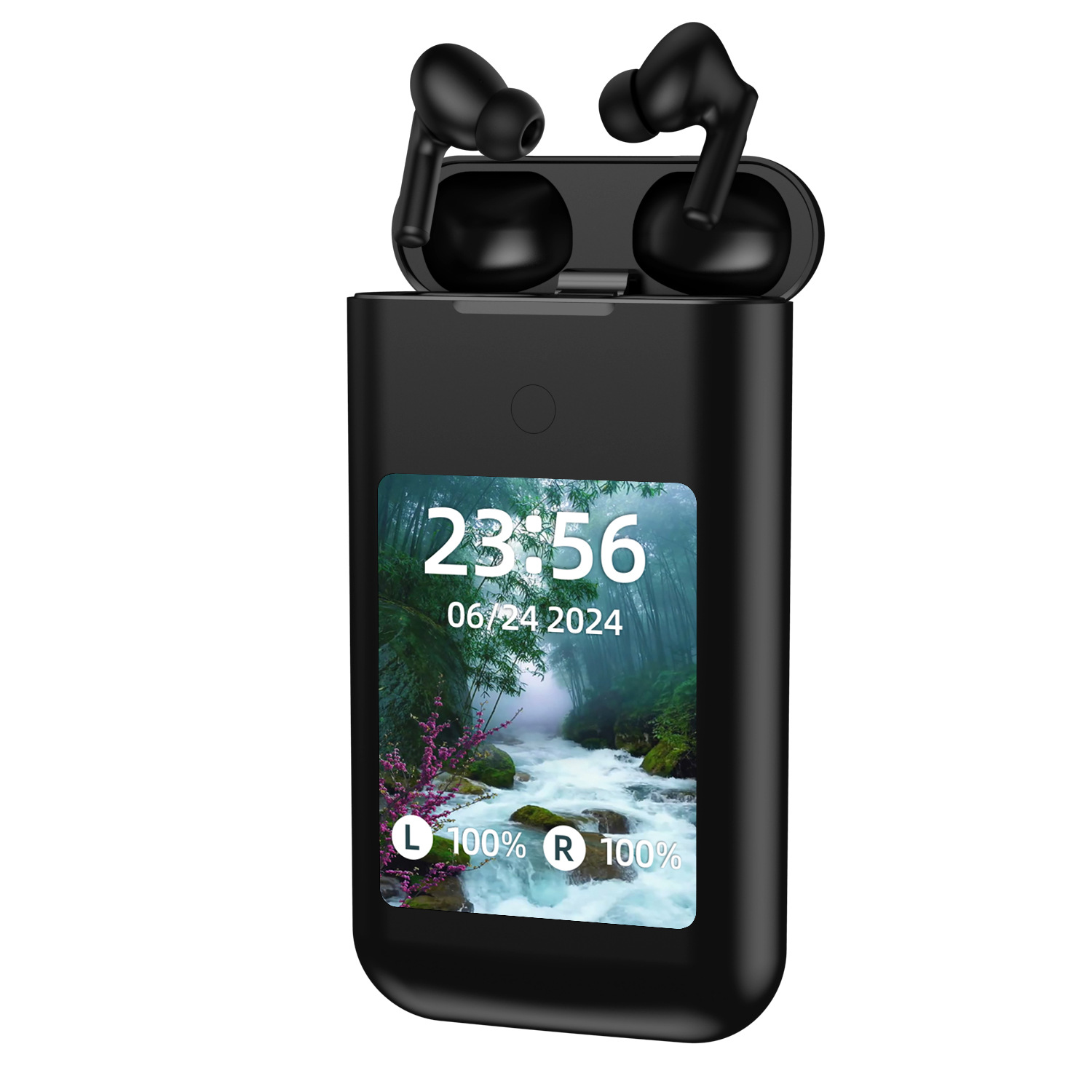 A98BOX auriculares inteligentes ANC Charging Treasure A9pro nueva pantalla en el oído 3 - en - 1 TWS TF20 actualización