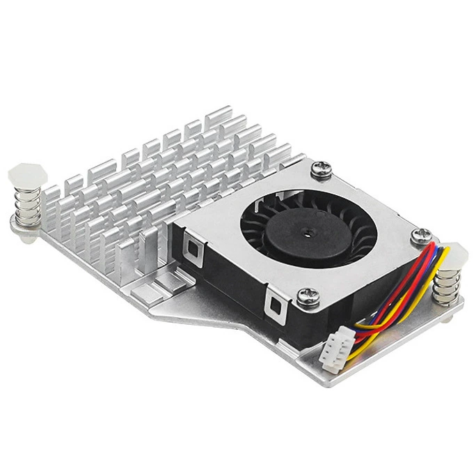 Raspberry Pi 5 поколения радиатор активный охладитель Raspberry pi5 алюминиевый радиатор вентилятор вентилятор