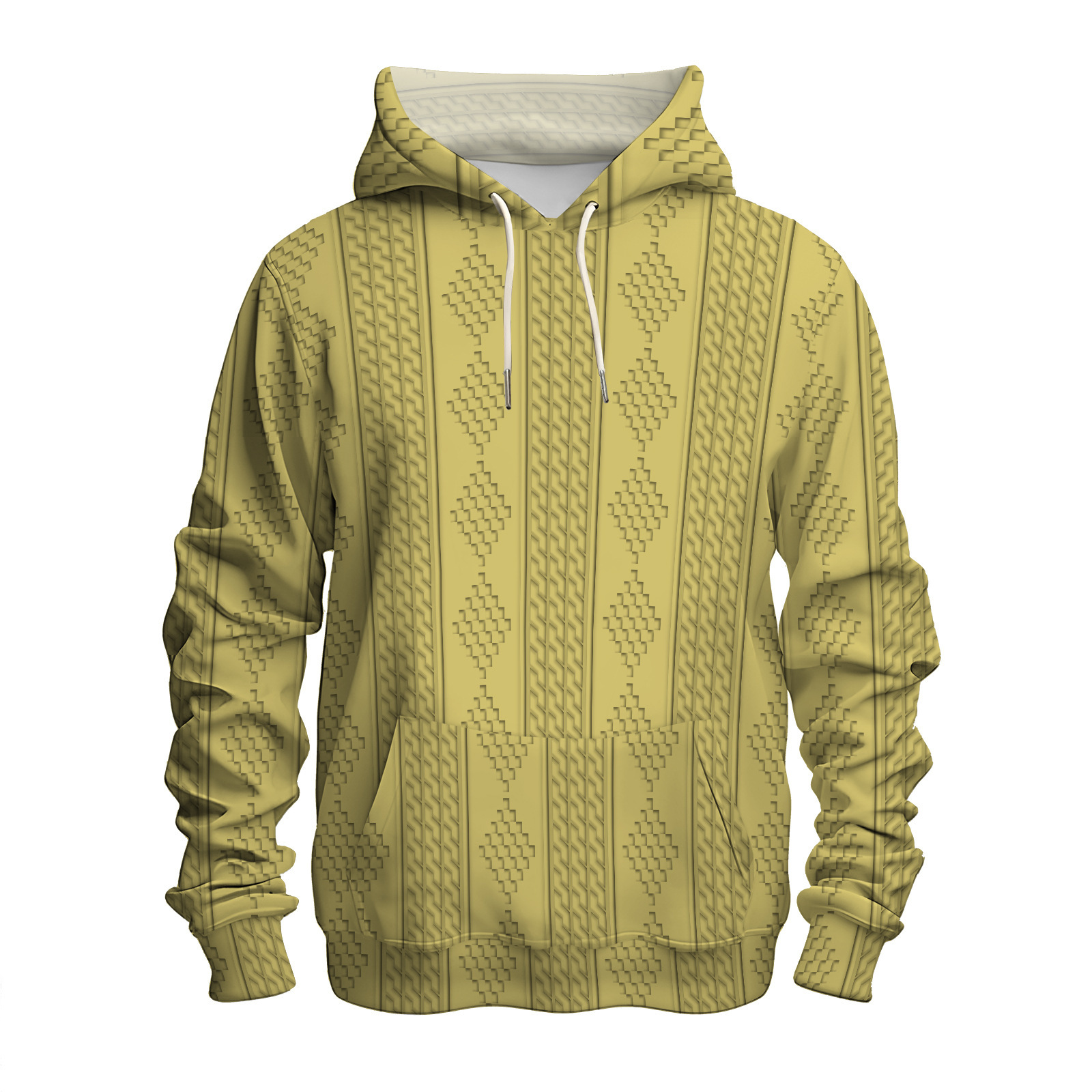 Suéter de color sólido de estilo minimal neutro, vitalidad juvenil, estilo universitario, suéter con capucha con cordón casual MC11