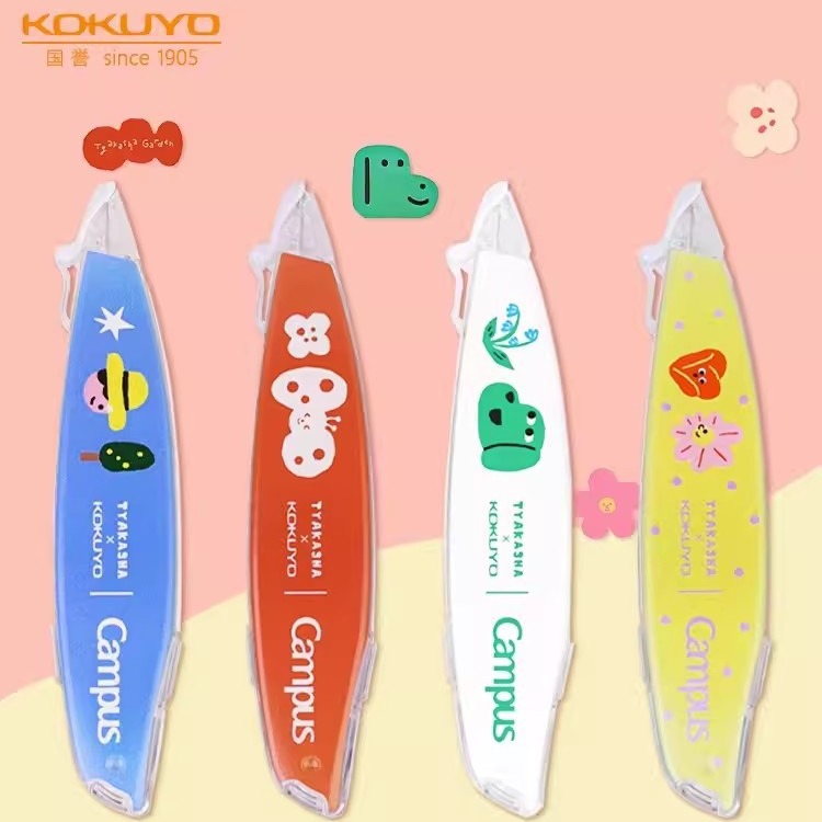 Japonés kokuyo Guoyu takasha cinta de corrección original de color de papel Campus Tipo de recarga pluma cinta de corrección