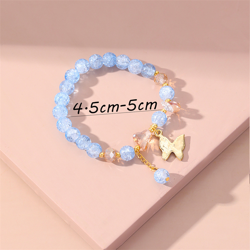 Sweet Butterfly Artificial Crystal Alloy Rhinestone Womenu0027S Bracelets