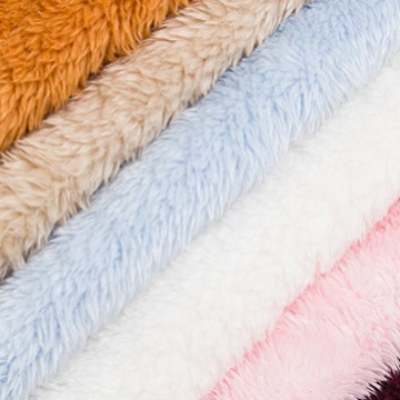 Tejido de punto de terciopelo de algodón de doble cara Terciopelo Ártico franela de textiles para el hogar image 5
