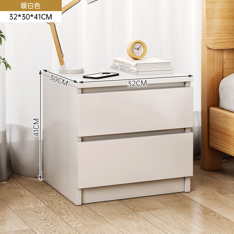 Mesa de cabezal de cama, gabinete lateral doméstico simple, mini armario de almacenamiento en línea, dormitorio, armario de almacenamiento en la cama, estantería de la sala de estar