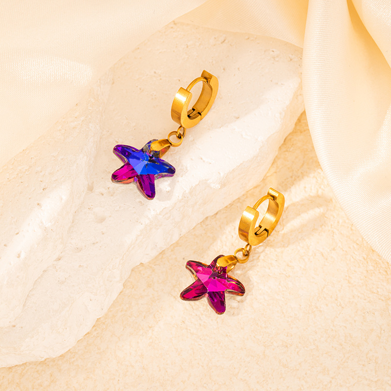 10g Weight 0.03µm Gold Plating Thickness Electroplated Gold Plating Process 201 Stainless Steel Ear Needle Material Golden Plated Plating Material Zircon Inlay Material Earrings Classification 1 Pair Quantity Party, Street Occasion 304 Stainless Steel Material Palm, Star, Heart Shape Pattern Women's Gender Casual, Simple Style, Streetwear Style Plating Craft 1 Pair Casual Simple Style Streetwear Palm Star Heart Shape Plating 304 Stainless Steel Zircon Stainless Steel Earrings 6