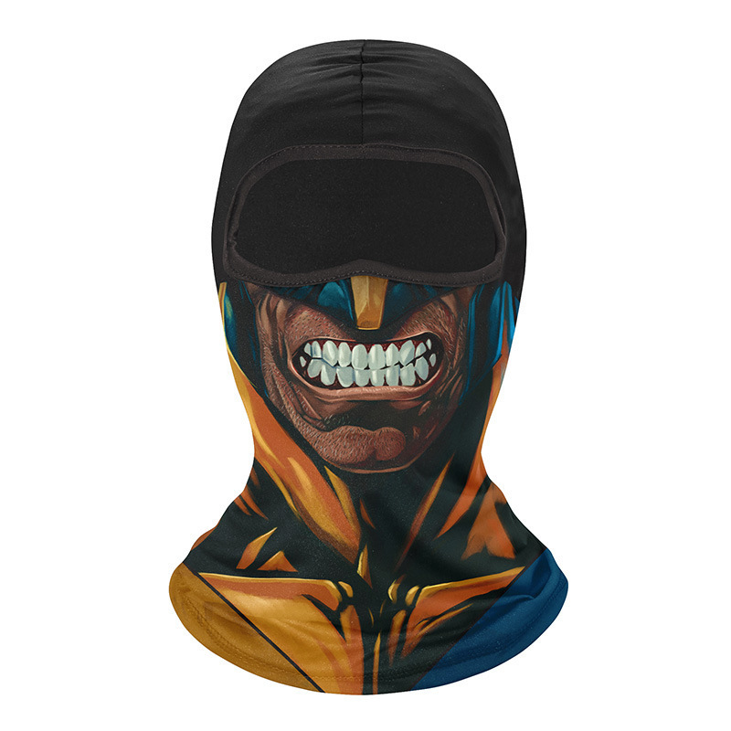 Factory First-Hand Supply Cycling Sun Protection and Dustproof Hood Mask Funny Ice Feeling Breathable