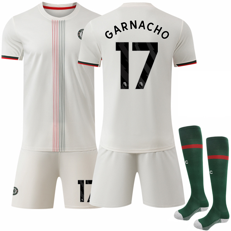 Camiseta de Fútbol de Chelsea 2526, Visitante, 17 Gana Chau, Club Chelsea, Número 10 Palmer, Camiseta de Fútbol Gana Chau