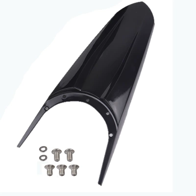 Wholesale motorcycle modification accessories, Motorcycle Fender - modified-black-rear-fender
