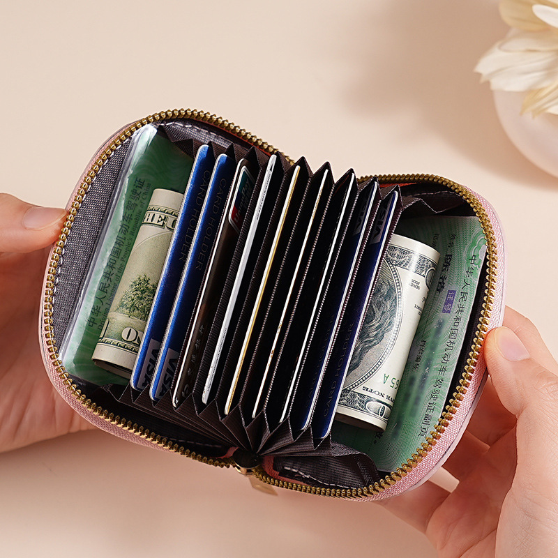 クロスボーダー代発小清新貝殻半円オルガンカードバッグ多卡位カード保護カバークレジットカード収納バッグ|undefined