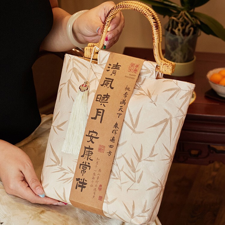 教师节礼品盒2025新款伴手礼袋冰皮广式流心月饼包装盒烘焙礼品盒|undefined