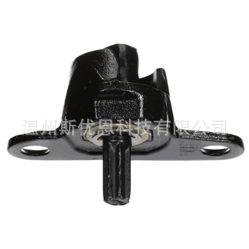 OEM Passenger Side Rear Flap Hinge - Black 3