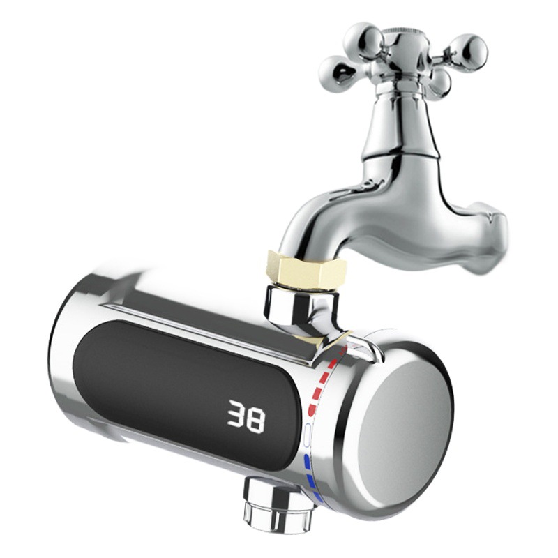 Installation-Free Electric Hot Water Faucet Instant Water Heater Kitchen Electric Heating Faucet Household Over-Water Heating Foreign Trade