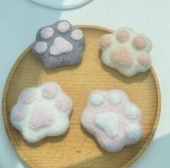 猫抓肉垫发饰服饰配件 包包车挂件冰箱贴 礼盒搭配饰礼物批发