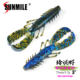 SUNMILE New Linglong Shrimp 3 Inch Floating Shrimp Luya Soft Bait Bass Mandarin Fish Fishing Soft Insect Adrenal Shrimp