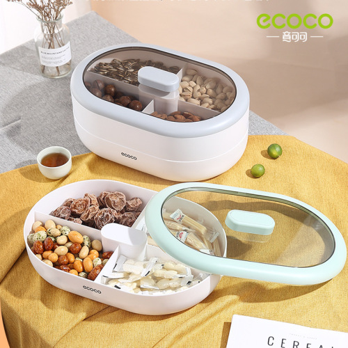 Candy plate, dried fruit plate, home living room coffee table, snack snack storage box, Internet celebrity melon seed tea snack nut tray