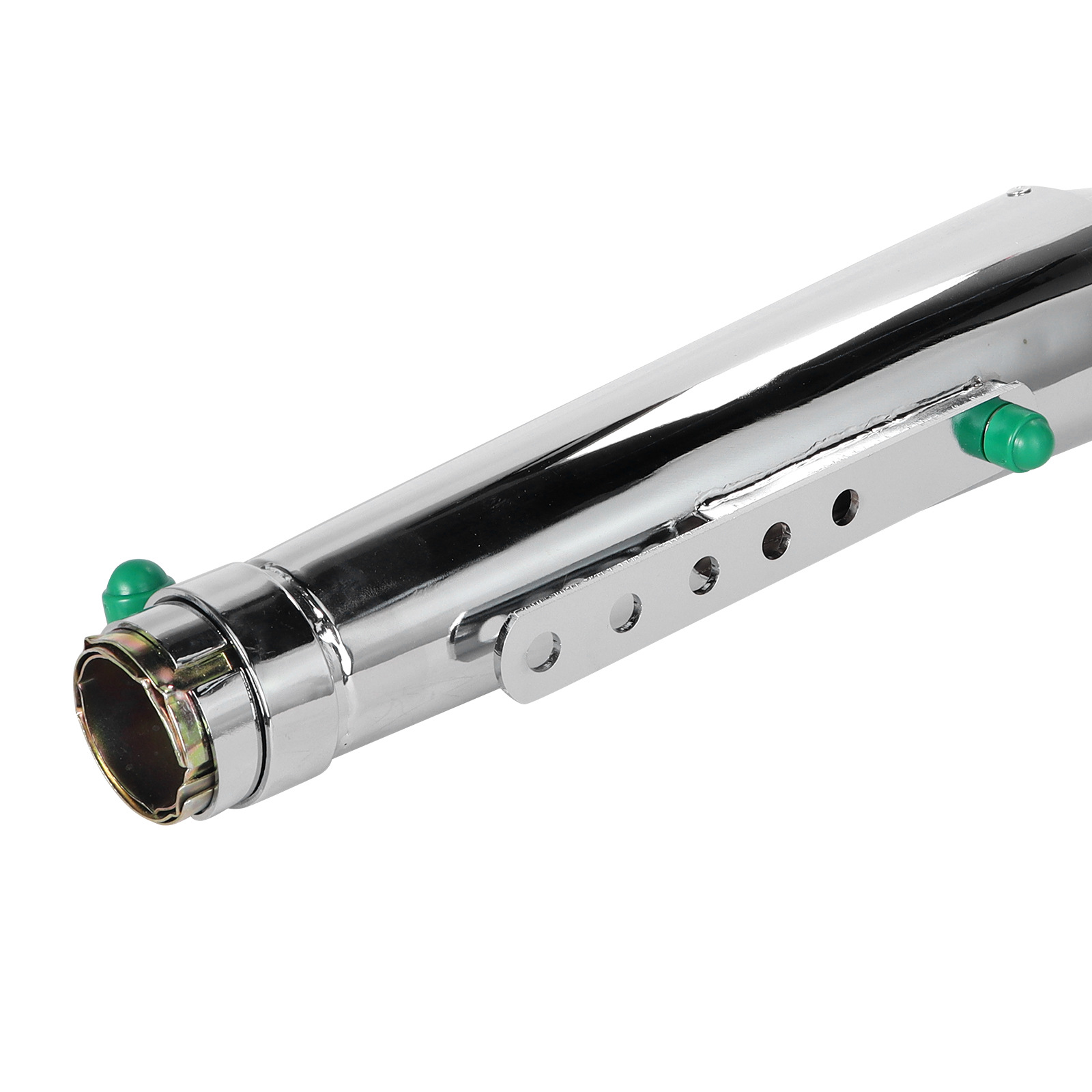 Modified Universal Exhaust Pipe Motorcycle Direct Flow Sound Pipe Tail Section Accessories Suitable for Cruiser Harley