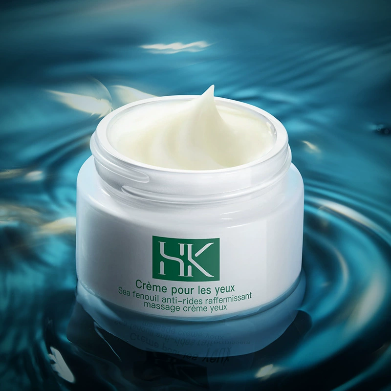 Крем для глаз против морщин HKCQCQ Морской Фенхель Укрепляющий массажный крем для глаз Улучшает крем для восстановления темных кругов