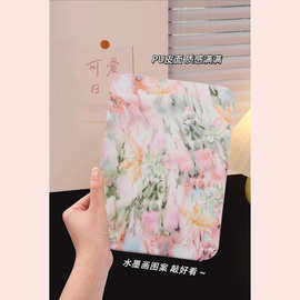 定制桌面补妆折叠化妆镜子台式加厚时尚简约学生便携梳妆镜印logo