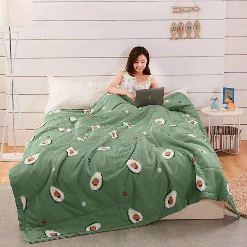 批发钻石绒夏凉被成人空调被可机洗夏季被子儿童单人双人夏凉被