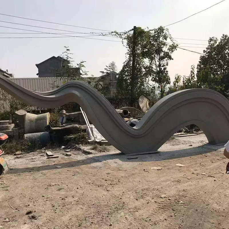 小区景观雕塑 城市户外大型雕塑 园林公园广场不锈钢雕塑