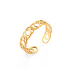 Jewelry, ring stainless steel, suitable for import, European style, light luxury style