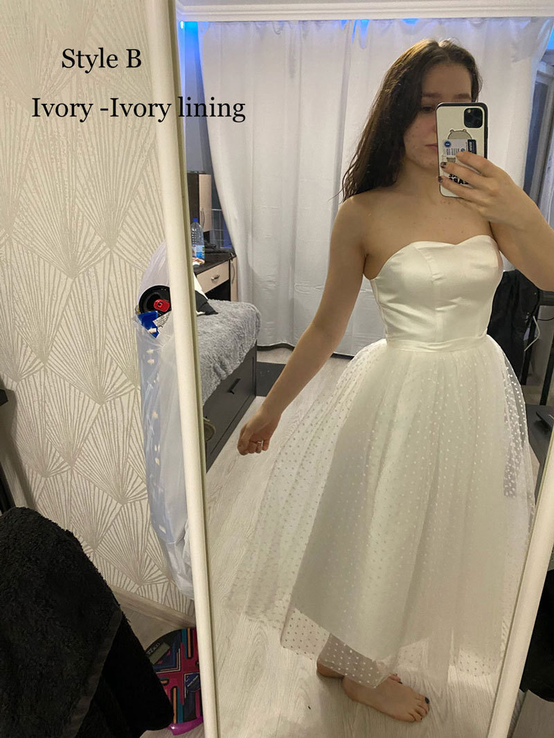 El comercio exterior de Europa y América Amazon AliExpress deseo nuevo tubo de malla superior vestido de novia adelgazamiento Mori temperamento vestido