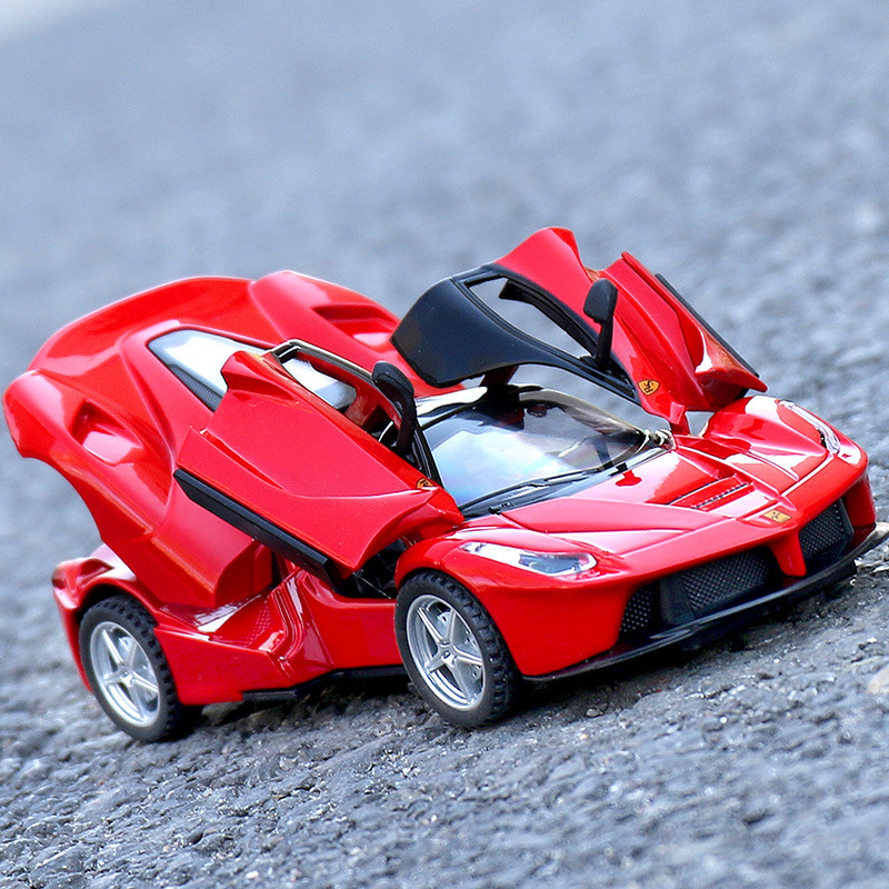Jiaye 1:32 Ferrari Rafah Car Model Sports Car Simulation Alloy Children's Toy Acousto-optic 32163 Boxed Jiaye 1:32 Ferrari Rafah Car Model Sports Car Simulation Alloy Children's Toy Acousto-optic 32163 Boxed