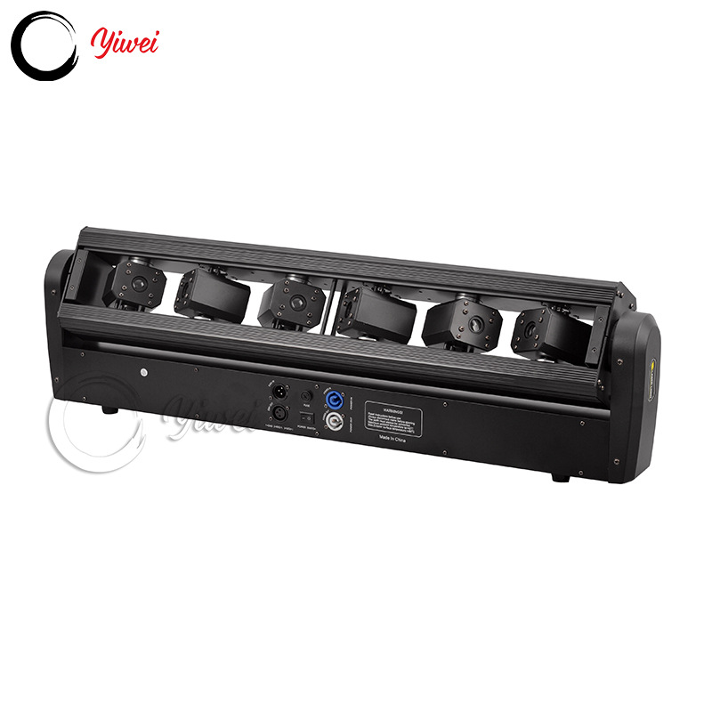 舞台激光灯足瓦数6眼单红激光灯单眼足500mw红光