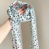 4# millennium color block blue polka dot, approximately 180cm