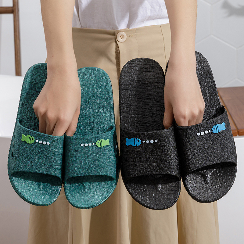 Japanese Summer Couple Bathroom Slippers Summer Non-Slip Bathing Men and Women Home Indoor Wear-Resistant Slippers Summer Japanese Summer Couple Bathroom Slippers Summer Non-Slip Bathing Men and Women Home Indoor Wear-Resistant Slippers Summer