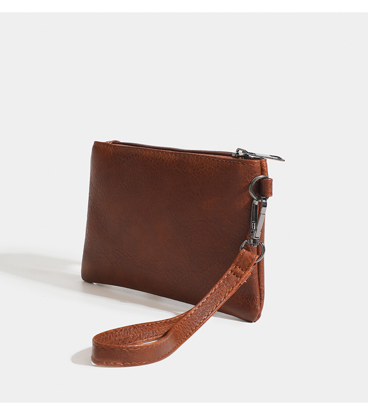 Solid Color Pattern All Seasons Season Women's Gender Women's Solid Color Pu Leather Zipper Coin Purses