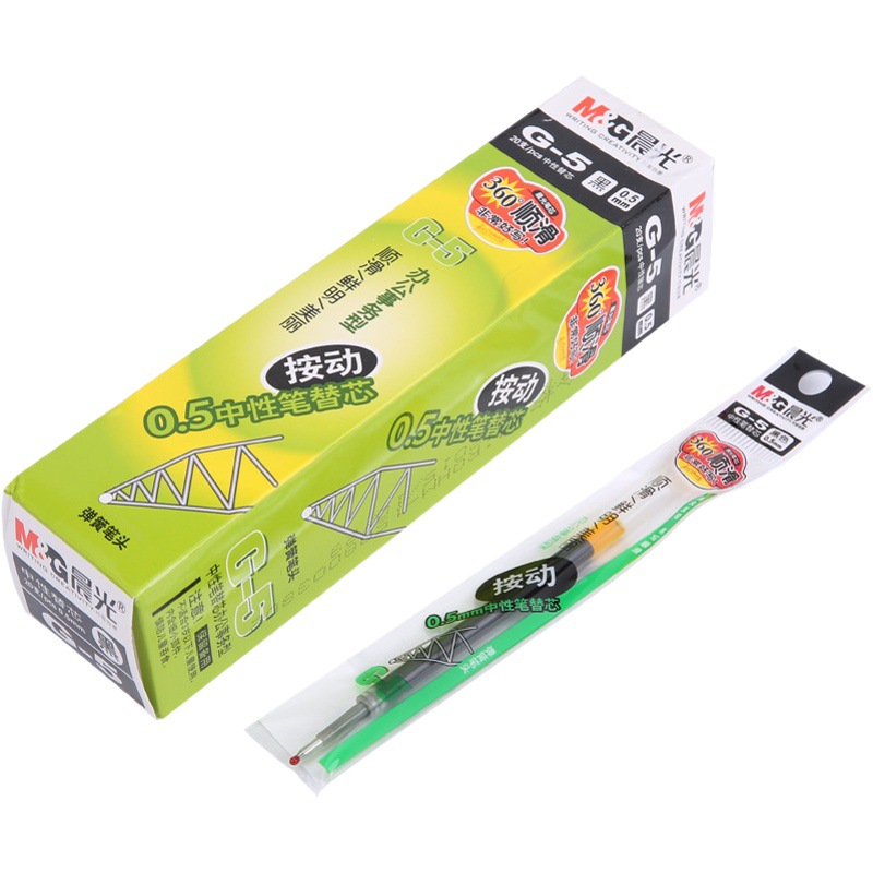G-5 Push Pen Refill Gp1008/K35 Special Replacement Refill 0.5mm Gel Pen Refill