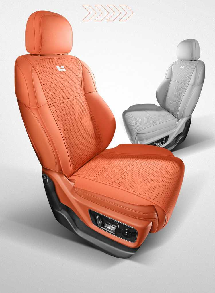 Ideal L8 special car four-seater cushion, universal for all seasons, saddle cushion, suede half-cover ventilated seat cover, six-seater cushion