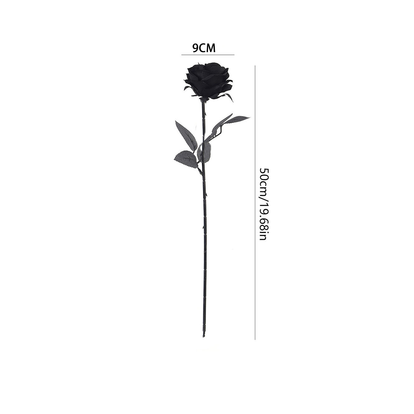 블랙-길이 9cm 50cm
