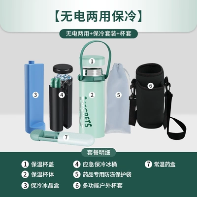 Secret Box Insulin Soyuducular - no-electricity-cold-preservation-model-ice-crystal-ice-bucket-cold-preservation-cup-cover