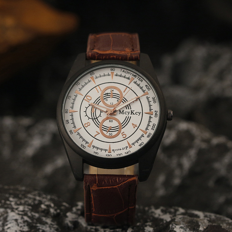 Montre à quartz pour hommes, nouvelle mode, ceinture, cadeau_voghion.com